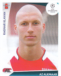 Ragnar Klavan AZ Alkmaar samolepka UEFA Champions League 2009/10 #505